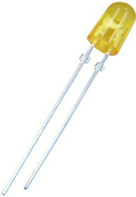 C503B-ABN-CX0Y0341, Светодиод, Янтарный, Сквозное Отверстие, T-1 3/4 (5mm), 20 мА, 2.1 В, 596 нм C503B-ABN-CX0Y0341, Светодиод, Янтарный, Сквозное Отверстие, T-1 3/4 (5mm), 20 мА, 2.1 В, 596 нм