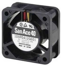 Вентилятор Sanyo Denki San Ace 109P0412G601 DC 12V 0.28A 3pin 40x20