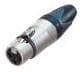 NC3FXX-HA, Cable Mount XLR Connector, Female, 50 V, 3 Way, Silver Plating