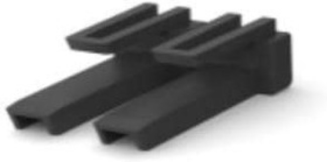 1744544-2, Headers &amp; Wire Housings EP II TPA 02P BLACK