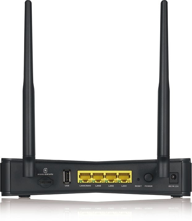 Маршрутизатор ZYXEL LTE3301 Indoor LTE Router, 802.11ac (2,4 и 5 GHz) up to 300+867 Mb/s, LTE/3G/2G, 2 SMA-F for external LTE antennas, 4xLA Маршрутизатор ZYXEL LTE3301 Indoor LTE Router, 802.11ac (2,4 и 5 GHz) up to 300+867 Mb/s, LTE/3G/2G, 2 SMA-F for external LTE antennas, 4xLA