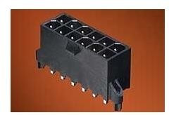 46207-0006, Headers & Wire Housings MINIFIT RTC HDR 6P DR V TIN .062 46207-0006, Headers & Wire Housings MINIFIT RTC HDR 6P DR V TIN .062