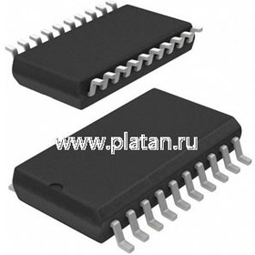 ADM3053BRWZ, Изолированный CAN трансивер с интегрированным изолированным DC-DC конвертером, 1Mbps, 5В [SO-20]