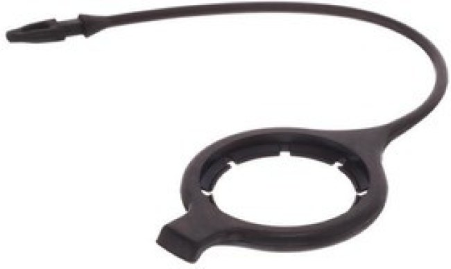 AHDC-09T, Automotive Connectors HD Series 9 Pin Recept RUBBER Tether