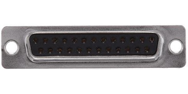 L77DB25SV, D SUB CONN, PLUG, DB, 25POS, SOLDER
