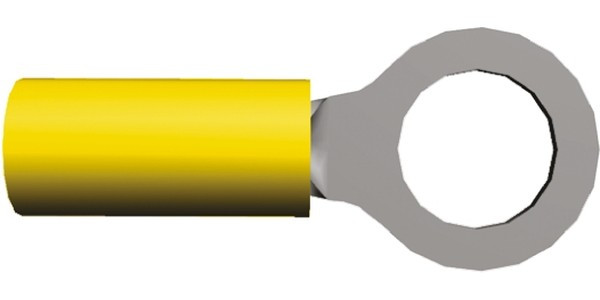 160298, PIDG Ring Tongue Terminal 10-12AWG Copper Yellow 30.2mm Tin Box 160298, PIDG Ring Tongue Terminal 10-12AWG Copper Yellow 30.2mm Tin Box