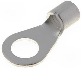 ST-087/6, Наконечник: кольцевой, M6, 4-6мм2, обжим, на провод, луженые, медь