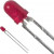 HLMP-1301, Standard LEDs - Through Hole Red Diffused 635nm 3.4mcd