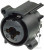 NCJ6FA-H, XLR Connectors A SERIES COMBO;3POLE FEM;PCB HOR