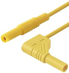 934083103, lead, 32A, 1000V ac/dc, Yellow, 1m Lead Length