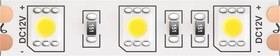 Светодиодная лента Led strip 12V 14,4W 3000K IP20 10128