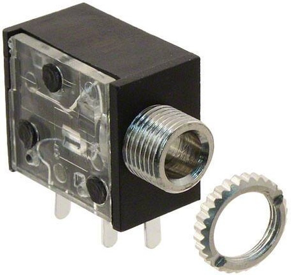 35RAPC3BV4, Phone Connectors 3.5mm STEREO VERT.