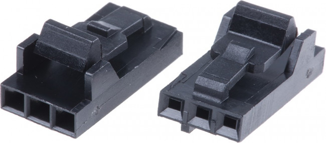 104257-2, Вилка, провод-плата, "мама", PIN 3, без контактов, 2,54мм 104257-2, Вилка, провод-плата, "мама", PIN 3, без контактов, 2,54мм