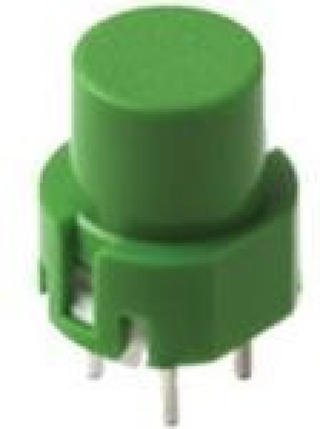 D6R90 F2 LFS, Switch Key N.O. SPST 0.1A 32VDC 3VA 2.5N PC Pins Thru-Hole Box