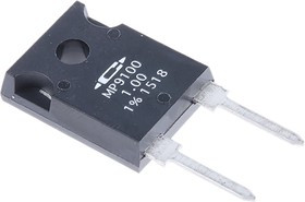 MP9100-1.00-1%, Thick Film Resistors - Through Hole 1 ohm 100W 1% TO-247 PKG PWR FILM