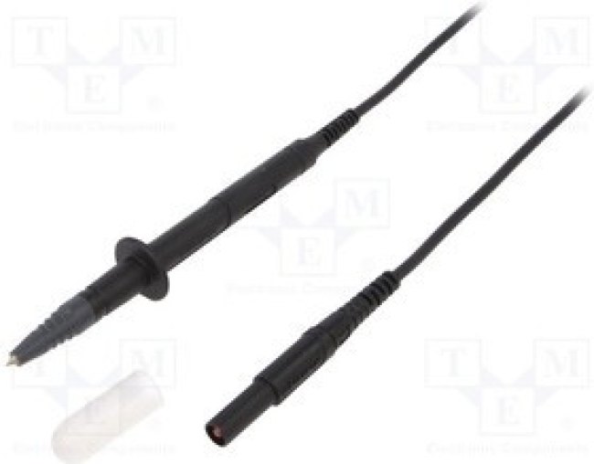 SPL7318NI1100-SW, Измерительный провод, 16А, Дл: 1м, красный, Rконт.макс: 25мОм SPL7318NI1100-SW, Измерительный провод, 16А, Дл: 1м, красный, Rконт.макс: 25мОм