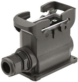 19433160233, Разъем для тяжелых условий, IP66, With Gland, Нейлон (Полиамид), Армированный Стекловолокном