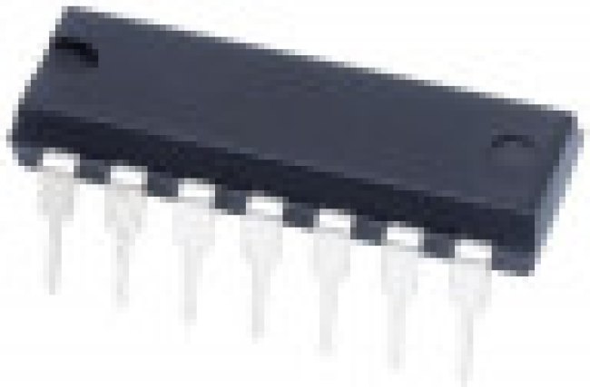 CD74HCT32E, Quad 2-Input OR Logic Gate, 14-Pin PDIP