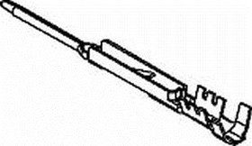 12084449-L, Automotive Connectors TERM MIC/P 100 MALE 12084449-L, Automotive Connectors TERM MIC/P 100 MALE