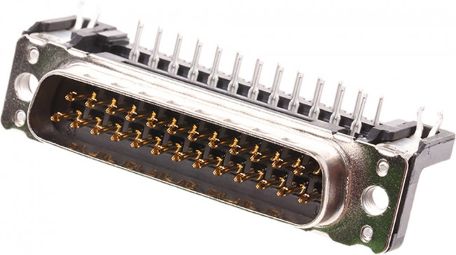 09653627811, D-Sub Standard Connectors DSUB SV ML SSDP ANG73-254 25P
