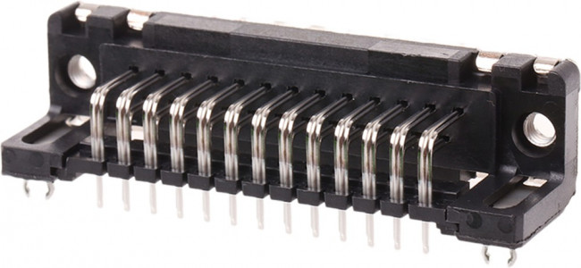 09653627811, D-Sub Standard Connectors DSUB SV ML SSDP ANG73-254 25P