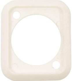 CP299903, Прокладка гнезда, белый, Корп: стандарт XLR, 19x24мм, Серия: FT