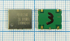 Термокомпенсированный кварцевый генератор 20МГц, 2.5ppm/-30~+75C, гк 20000 \VCTCXO\SMD11496C4\ SIN\5