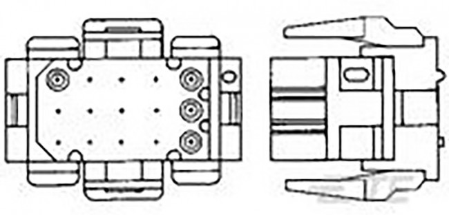 1-640520-0, Wire To Board / Wire To Wire Connector