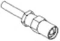 903-579P-51S1, RF Connectors / Coaxial Connectors SRT PLG 316DS Ni