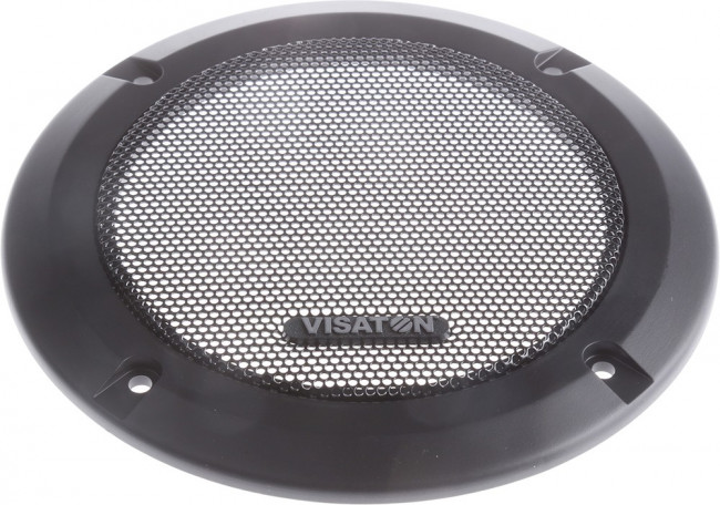 GRILLE 10 RS, Speakers &amp; Transducers Protective grille: black painted metal, Decoration ring: black plastic