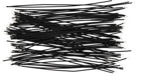 Набор проводов 100шт (черный)