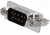 L717SDEH09POL2RM8, Разъем D Sub, DB9, Standard, Штекер, SD, 9 контакт(-ов), DE, Пайка L717SDEH09POL2RM8, Разъем D Sub, DB9, Standard, Штекер, SD, 9 контакт(-ов), DE, Пайка