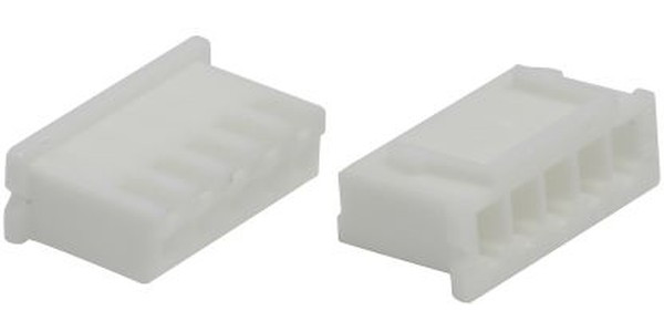 XHP-5, Провод-плата, вилка, "мама", XH, 2,5мм, PIN: 5, без контактов, 250В