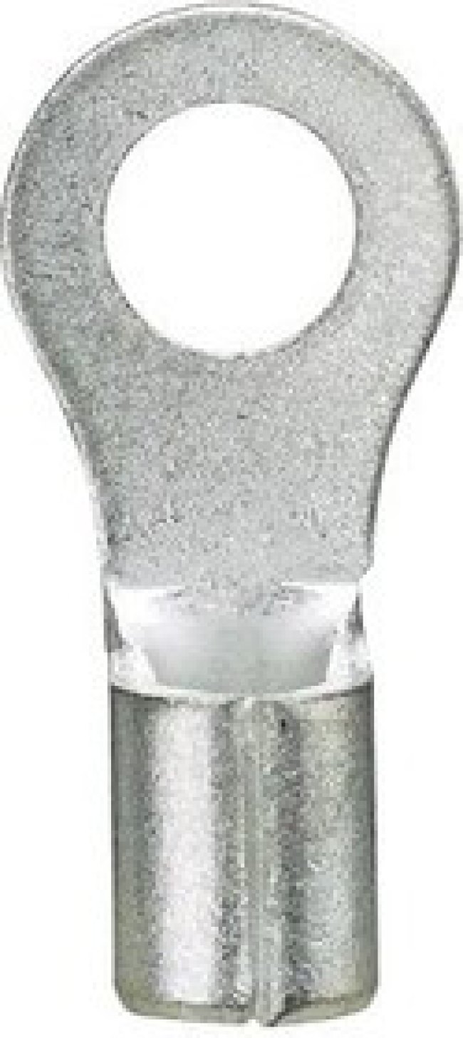 P22-10R-M, TERMINAL, RING TONGUE, #10, 22AWG