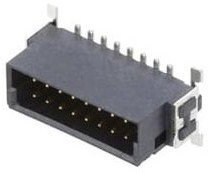 ESMCM16SGSSMTAPPT, Разъем: плата-плата, "папа", PIN: 16, 1,27мм, -55-125°C, термопласт