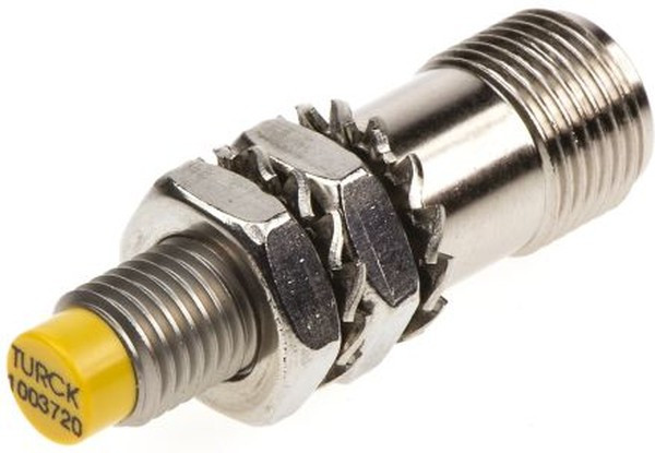 Ni3-EG08K-Y1-H1341, Inductive Barrel-Style Proximity Sensor, M8 x 1, 3 mm Detection, NAMUR Output, 8.2 V dc, IP67 Ni3-EG08K-Y1-H1341, Inductive Barrel-Style Proximity Sensor, M8 x 1, 3 mm Detection, NAMUR Output, 8.2 V dc, IP67