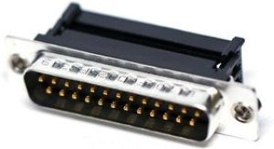 L17DBFRDA25PC309, D-Sub Standard Connectors 25P Sz B Metal Shell Pin Flat Ribbon L17DBFRDA25PC309, D-Sub Standard Connectors 25P Sz B Metal Shell Pin Flat Ribbon