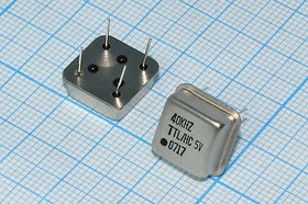 Кварцевый генератор 40кГц, 5В,HCMOS/TTL в корпусе HALF=DIL8, гк 40 \\HALF\T/CM\5В\ SCO-060\SUNNY