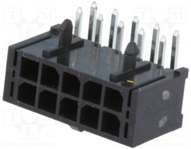 MF30-DHP1-10, Гнездо; провод-плата; "папа"; MF30; 3мм; PIN: 10; THT; клипса на PCB MF30-DHP1-10, Гнездо; провод-плата; "папа"; MF30; 3мм; PIN: 10; THT; клипса на PCB