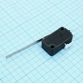 VMS15-03N-40G-G, Микропереключатель с рычажком 51.7мм 15А 250В