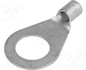 BM02561, Наконечник: кольцевой, M16, 16мм2, обжим, на провод, луженые, медь