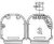 5750078-1, D-Sub Backshells DSUB ACC: B CABLE CLAMP