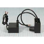 Конденcатор пусковой, емкость 3 мкФ, 630~ В, размер 37x19x33, рабочая температура: +70C, пластик, вы