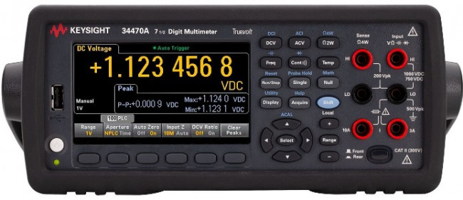 34470A, 34470A Bench Digital Multimeter, True RMS, 10A ac Max, 10A dc Max, 1000V ac Max 34470A, 34470A Bench Digital Multimeter, True RMS, 10A ac Max, 10A dc Max, 1000V ac Max