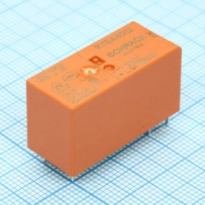 3-1393243-2, (RTE44012), Реле, Конфиг: 2A, Uкатушки: 12 В, DC, Мощность катушки (max): 400 мВт, контакты: 8 А, UAC: 250 В 3-1393243-2, (RTE44012), Реле, Конфиг: 2A, Uкатушки: 12 В, DC, Мощность катушки (max): 400 мВт, контакты: 8 А, UAC: 250 В