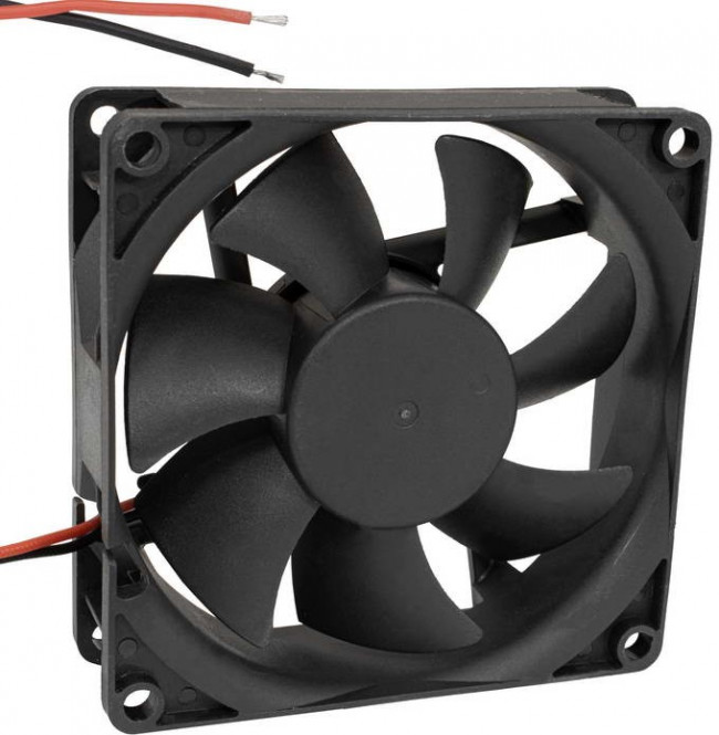 RQD 8025MS 24VDC, (80*80*25 24V), Вентилятор 24В 80x80х25мм, 3000 об/мин., 64м3/час, 29.5дБ, подшипник скольжения, тип вывода - провод RQD 8025MS 24VDC, (80*80*25 24V), Вентилятор 24В 80x80х25мм, 3000 об/мин., 64м3/час, 29.5дБ, подшипник скольжения, тип вывода - провод