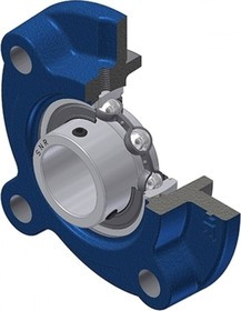 Радиальный корпусной шарикоподшипник с установочными винтами 30x125x32 USFC.206