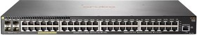 JL262A HPE Коммутатор Aruba 2930F Managed L3 48G PoE+ 370W 4SFP Switch