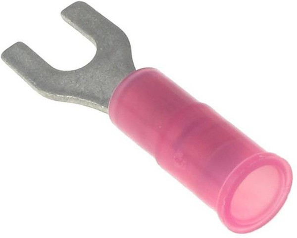 19196-0005, Клемма типа вилка / ножевая, Avikrimp 19196, 22AWG до 18AWG, 0.8 мм², M3.5, #6
