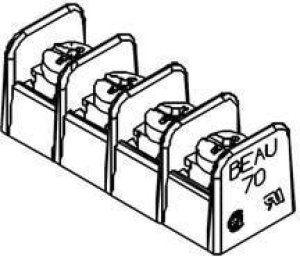 38700-6314, Barrier Terminal Blocks SR BTS PC 14 ASY C